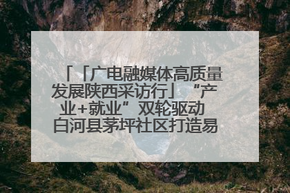 「广电融媒体高质量发展陕西采访行」“产业+就业”双轮驱动 白河县茅坪社区打造易地搬迁后扶新样本